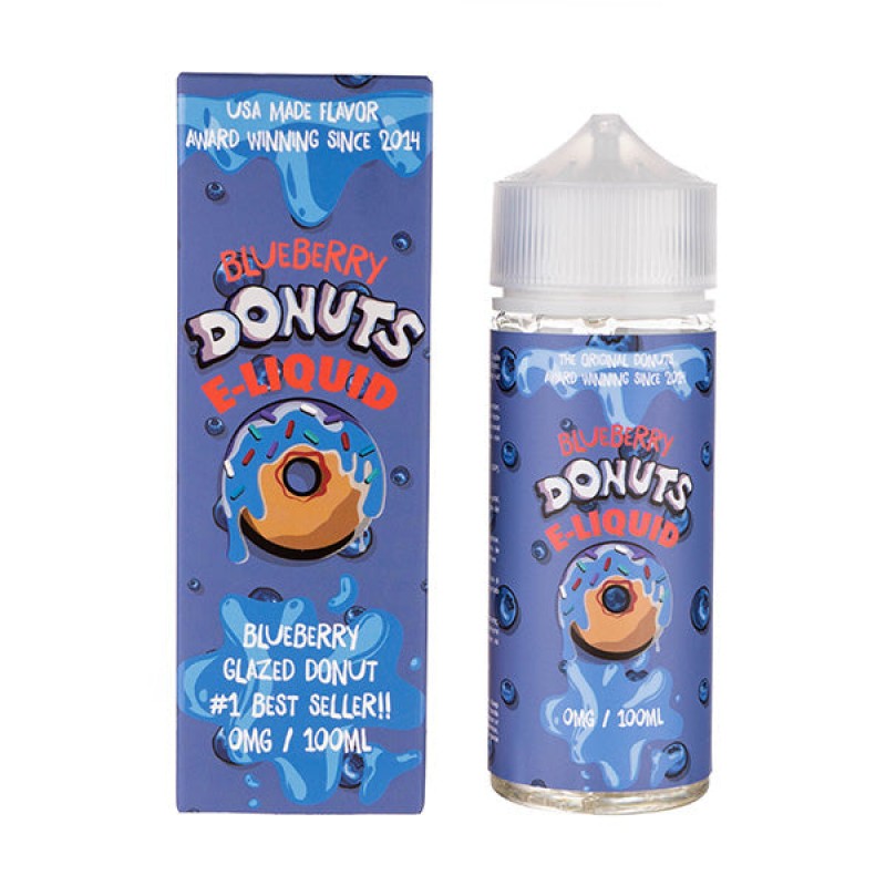 Blueberry Donuts 100ml Shortfill E-Liquid by Donut...