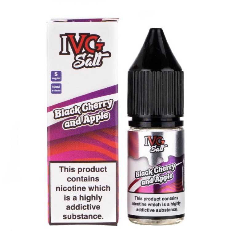 Black Cherry & Apple Nic Salt E-Liquid by IVG