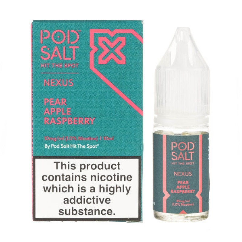 Pear Apple Raspberry Nic Salt E-Liquid by Pod Salt...