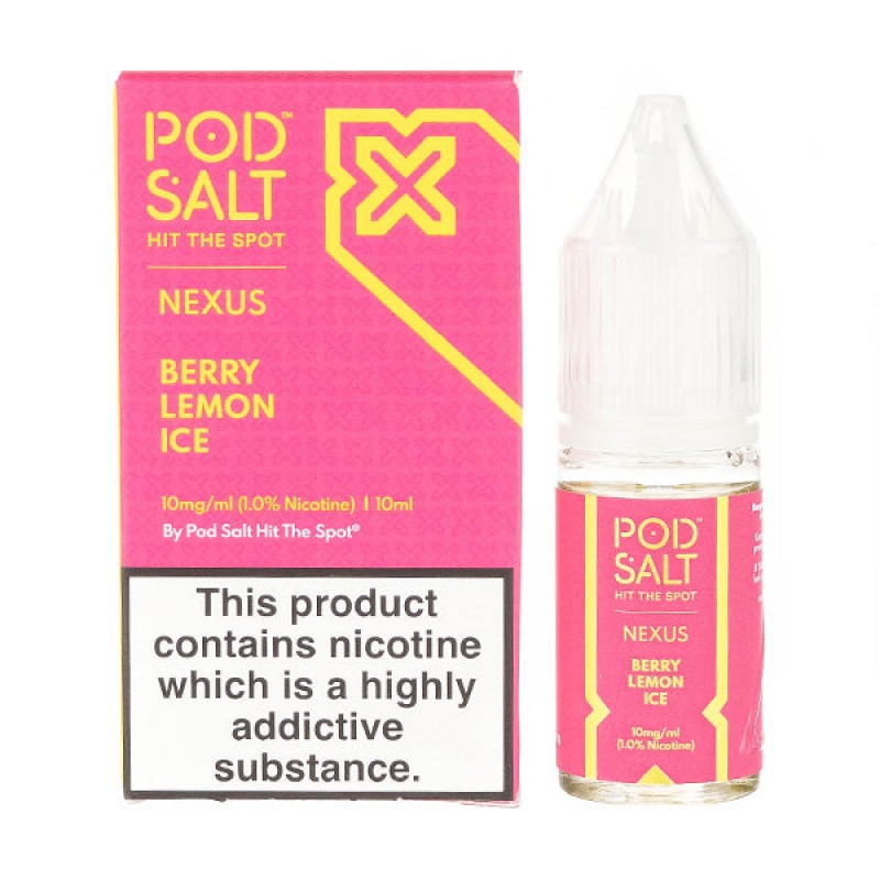 Berry Lemon Ice Nic Salt E-Liquid by Pod Salt Nexu...