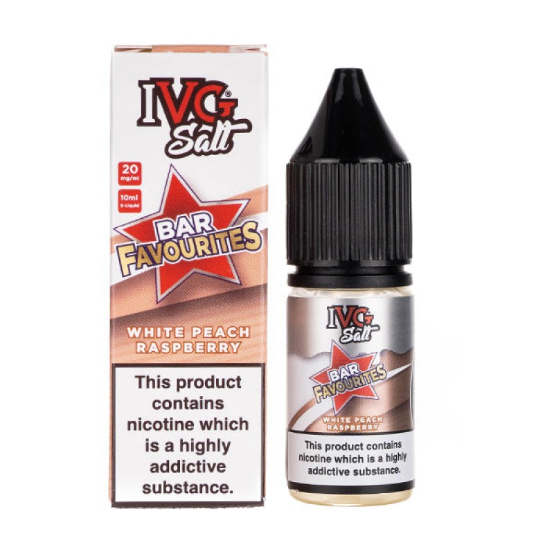 White Peach Raspberry Nic Salt E-Liquid by IVG Bar...
