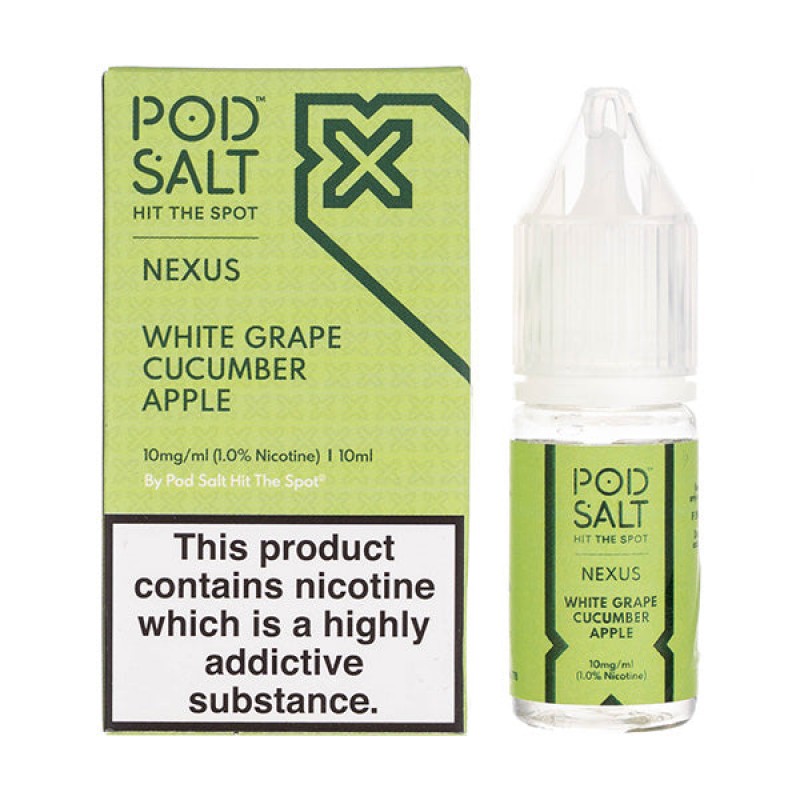 White Grape Cucumber Apple Nic Salt by Pod Salt Ne...