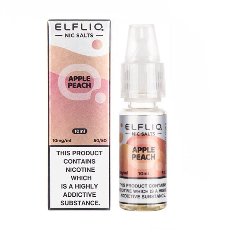 Apple Peach Nic Salt E-Liquid by Elfliq