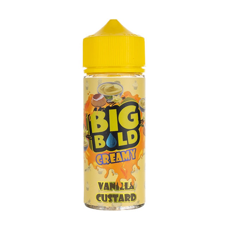 Vanilla Custard 100ml Shortfill E-Liquid by Big Bo...