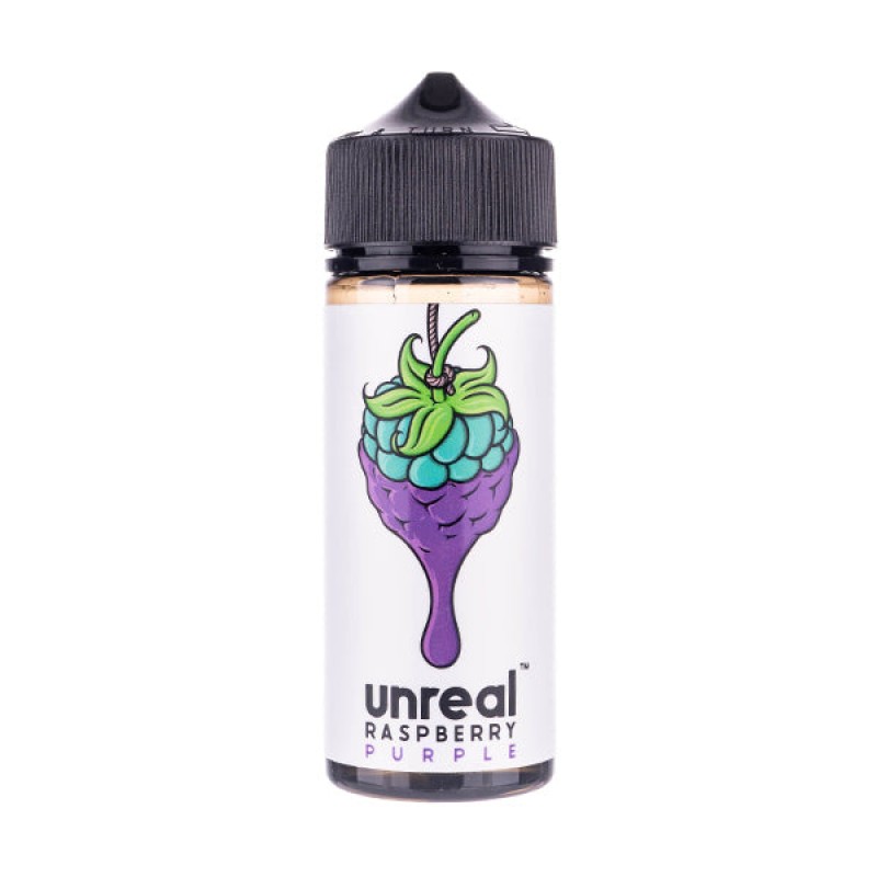 Purple 100ml Shortfill E-Liquid by Unreal Raspberr...