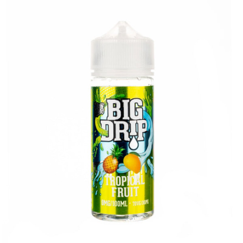 Tropical Fruit 100ml Shortfill E-Liquid by Big Dri...