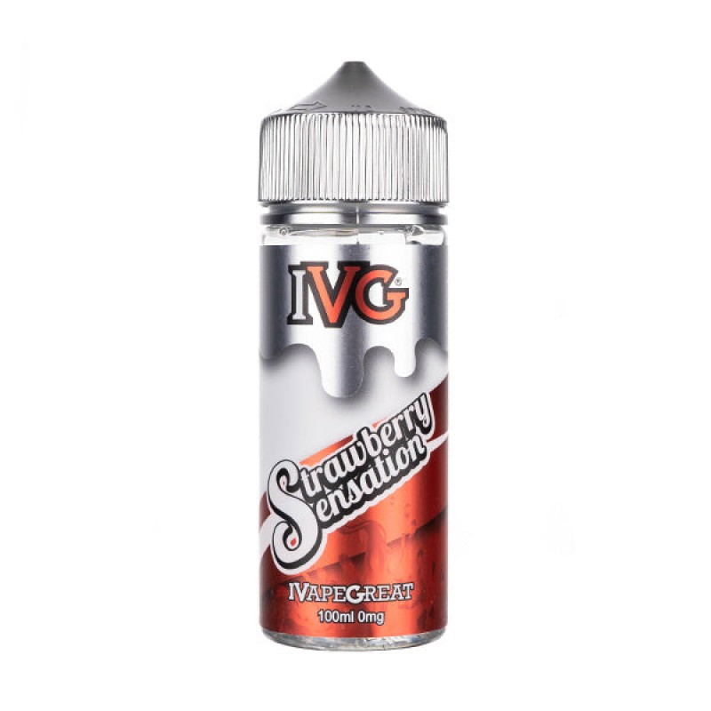 Strawberry Sensation 100ml Shortfill by IVG