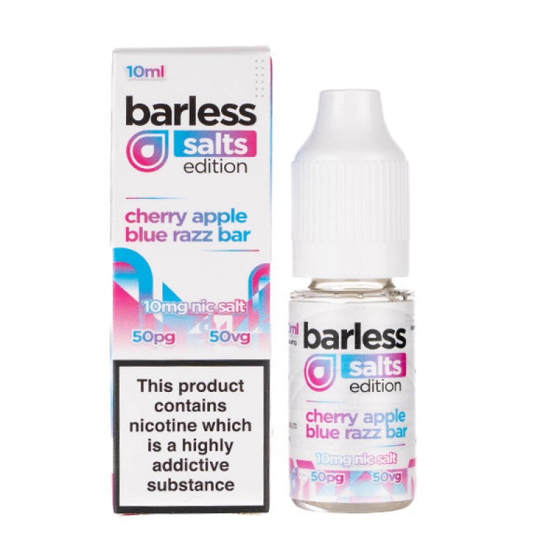 Cherry Apple Blue Razz Nic Salt E-Liquid by Barles...