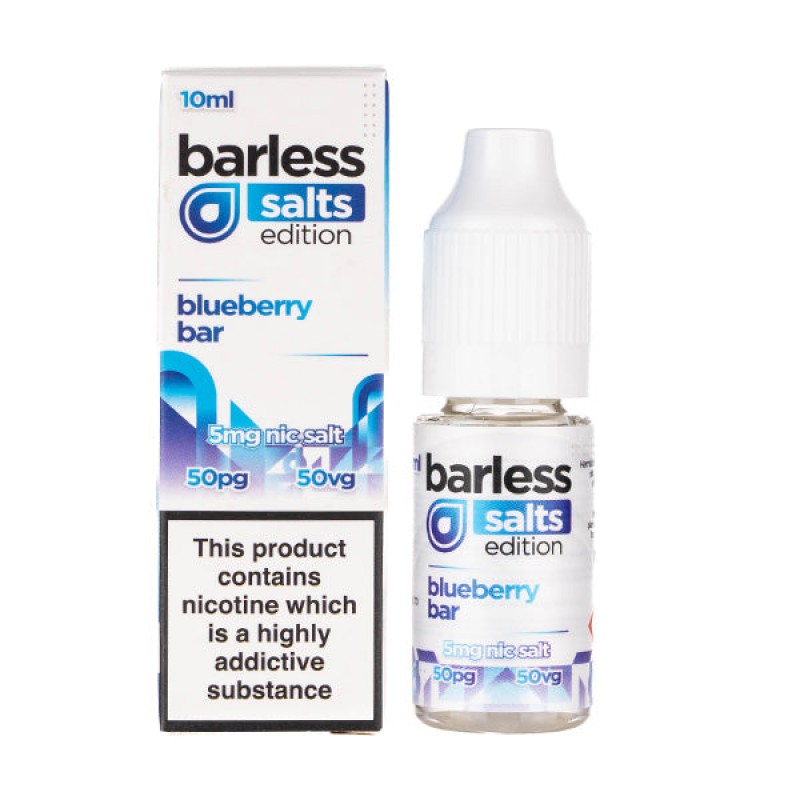 Blueberry Nic Salt E-Liquid by Barless Salts Editi...