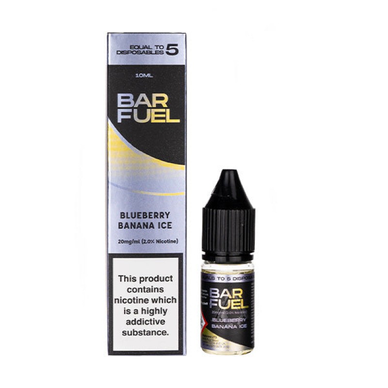 Blueberry Banana Ice Nic Salt E-Liquid by Bar Fuel