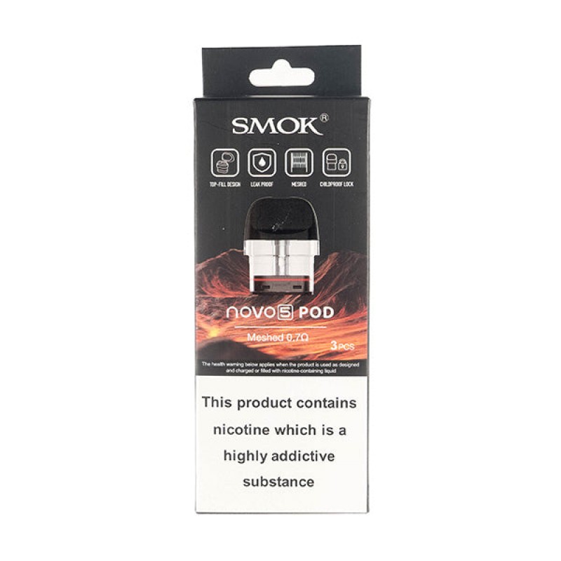 Novo 5 Replacement Pods by SMOK